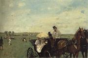 Edgar Degas, At the Races in the Countryside